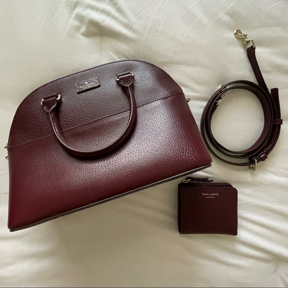 Kate Spade Bag with Matching Wallet and Long Strap BRAND NEW NEVER USED